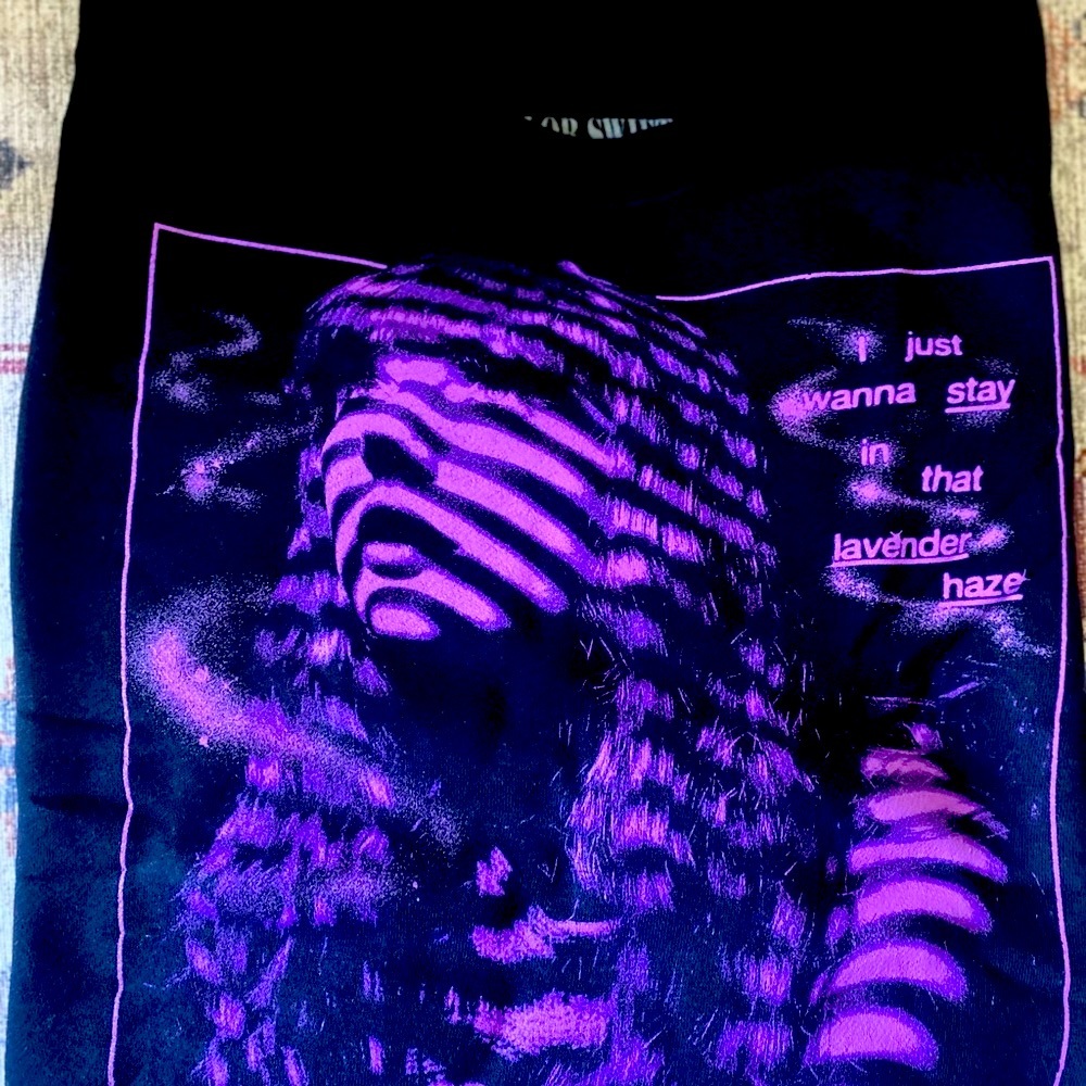 NEW Taylor Swift I Just Want to Stay Crewneck sweatshirt